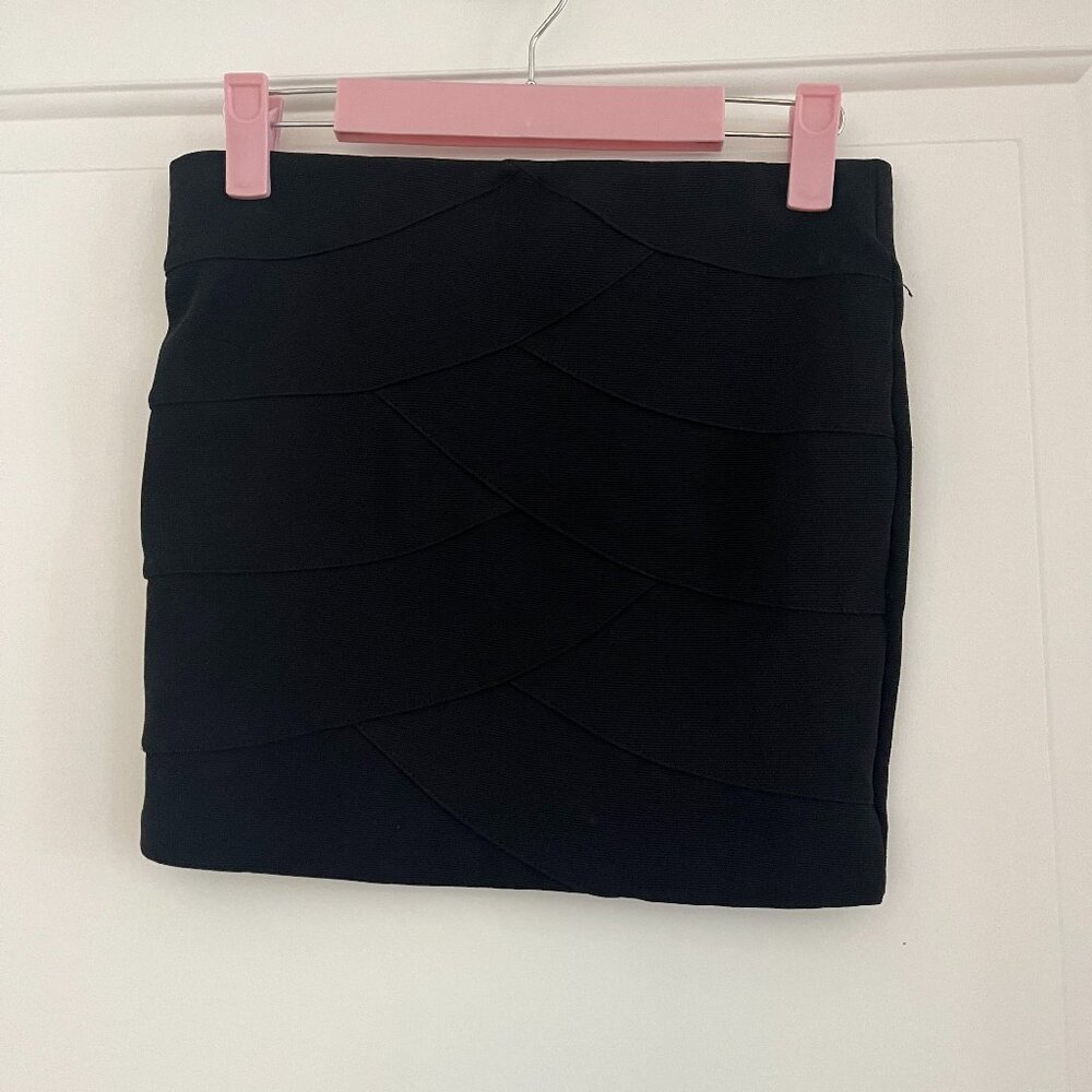 Charlotte Russe Black Mini Skirt